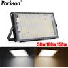 PARKSON 150W 100W 50W Luce di inondazione Led AC 220V 240V Illuminazione esterna Impermeabile IP65 Proiettore LED Faretto Grande apparecchio di alimentazione Riflettore