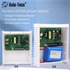 Asia-Teco Alimentatore AC 100~240V DC 12V 3A/5A con Supporto per Batteria di Backup e Interfaccia per Sistema di Controllo Accessi con Carta RFID