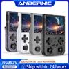Anbernic Console di Gioco Portatile Retro Anbernic RG353V RG353VS, Schermo IPS da 3,5", Lettore Video RK3566, Supporta Oltre 4000 Giochi, Compatibile con Controller Cablati