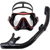 JoyMaySun Maschere per immersioni subacquee professionali Set per snorkeling Gonna in silicone per adulti Occhiali antiappannamento Occhiali Attrezzatura per piscina