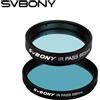 SVBONY Filtro IR-Pass 1.25/2'' 1¼' (685 NM) Riduce gli Effetti di Visione per la Fotografia Planetaria, Miglioramento del Contrasto SV183