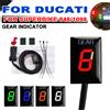 S2R Indicatore di marcia di velocità del motociclo 1-6 livelli per Ducati 2008-2013 Superbike 848 1098 2009 Accessori Display digitale della marcia