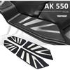 RUNNING PANTHER Accessori moto Poggiapiedi Pedale Piastra Tappetini Pedane Antiscivolo Per KYMCO AK550 ak550 AK 550 ak 550 2022 2023 2024