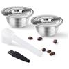 i Cafilas Capsule ricaricabili iCafilas Capsule Bialetti Caffè Bialetti riutilizzabili in acciaio inossidabile per macchina da caffè Bialetti
