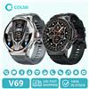 COLMI V69 1.85 pollici HD Bluetooth chiamata Smart Watch uomo sport fitness tracker cardiofrequenzimetro 710mAh Smartwatch per XIAOMI Android