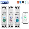 TOMZN 63A 1P + N WIFI Smart Switch Contatore di energia Kwh Misurazione Monitoraggio Interruttore Relè timer MCB TUYA smartlife