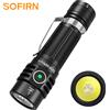 Sofirn SC18 1800lm Torcia EDC USB C Ricaricabile SST40 LED 18650 Torcia TIR Ottica Lente Lanterna con indicatore di alimentazione