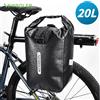 NEWBOLER Borsa da bici impermeabile al 100% Borsa da ciclismo da viaggio da 20 litri Cestino Portapacchi posteriore per bicicletta Borsa per bagagliaio Borsa per bicicletta Borse laterali