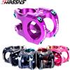 GOLDIX HASSNS Attacco manubrio per mountain bike 35 mm Lunghezza 0 gradi Attacco manubrio bici da strada 31,8 mm per attacco manubrio Mtb manubrio bicicletta da 31,8 mm