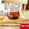TIMEMORE Caraffa per Caffè in Vetro Borosilicato TIMEMORE, Server per Caffè Resistente al Calore con Manico Ergonomico per Caffè