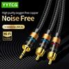 YYTCG Cavo RCA HiFi Stereo da 3,5 mm a 2RCA Cavo audio per amplificatore Telefono cellulare Computer Desktop Audio AUX RCA Jack 3.5 Y Splitter