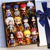 Bandai Nuovo 12 pz/set Anime Figura Naruto Shippuden Hinata Sasuke Itachi Kakashi Gaara Action Figure Q Versione PVC Figure Giocattoli Regalo