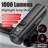 OFFBONDAGE luce per bicicletta 1000Lumen faro per bici Power Bank torcia per manubrio ricarica USB MTB Road Highlight
