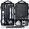 WOZOBUY Set di cacciaviti Punte per cacciavite magnetiche di precisione Torx Punta esagonale Maniglia per riparazione telefono cellulare Kit di cacciaviti Utensili manuali