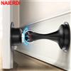 NAIERDI 1/2/4PCS Fermaporta magnetico in acciaio inossidabile 304 Fermaporta senza chiodi Fermaporta Fermaporta per protezione da parete