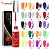 VENALISA 8ml Smalto gel per unghie 21 colori per vernice UV/LED Unghie Disegno Smalto Pittura fai da te Vernice Design gel per unghie francese