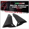 MOTO4U Per Ducati Hypermotard 950 SP RVE 2019 2020 100% In Fibra di Carbonio Acqua Radiatore Ginocchio Carenatura Pannelli Laterali Modifica Del Motociclo