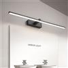 DARHYN Luci a specchio a Led lampade da parete bagno impermeabile bianco nero lampada piatta a LED moderna lampada da parete per interni illuminazione del bagno make up