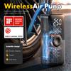 CARSUN Gonfiatore per pneumatici con pompa ad aria ricaricabile CARSUN compressore portatile gonfiatore per pneumatici per auto senza fili digitale per palloni da bicicletta