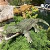 CONUSEA Coccodrillo RC realistico per piscina lago giocattoli per bambini telecomando impermeabile animale regalo per bambini modello di barche elettriche