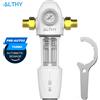 ALTHY PRE-AUTO2 Prefiltro per controlavaggio con scarico automatico Spin Down Sedimenti Filtro per l'acqua Sistema purificatore centrale per tutta la casa