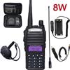 BAOFENG Professionale Walkie Talkie UV82 FM Baofeng UV 82 8W Ham Radio Stazione VHF UHF Ricetrasmettitore Caccia Radio Amateur Comunicador