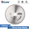 xcan Lama per sega circolare XCAN 210x30mm 24T 48T 60T 80T TCT lama per sega disco da taglio per legno con punta in metallo duro per utensili elettrici