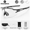 ROCKBROS Occhiali da ciclismo UV400 Protezione solare fotocromatici Occhiali sportivi Occhiali da bicicletta MTB Road Miopia frame Occhiali da sole per bici