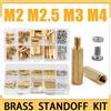 HUI JI Kit di Distanziatori Esagonali in Ottone M2 M2.5 M3 M4 per Schede Madri e Circuiti Stampati, Bulloni e Dadi Esagonali per PCB