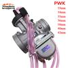 PowerMotor Keihin Moto Carburatore 4 Tempi Carb Parti PWK 33 34 35 36 38 40 42mm per Motore Da Corsa Scooter Dirt Bike con Power Jet