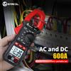 SNAKOL Pinza Amperometrica Digitale 600A, Amperometro Smart True RMS, Multimetro con Selezione Automatica, Tester per Tensione DC/AC, Hz, Ohm, NCV