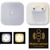 Feimefeiyou 1/2pcs Senza Fili LED Luce Notturna Sensore di Movimento Spina di UE Noite Per Bambini Luce Lampada Da Notte Per La Casa Comodini Tavolo Camera Da Letto corridoio