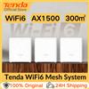 Tenda Nova MX3 AX1500 Mesh WiFi 6 Sistema 3500 piedi quadrati WiFi 6 Mesh System Gigabit Mesh Router Rete Mesh dual-band 80 dispositivi