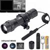 Alonefire IR850nm e 940nm Ultimo LED a infrarossi Zoom Visione notturna ad alta luminosità Luce di riempimento a infrarossi Caccia tattica Zoom Torcia elettrica Illuminazione IR