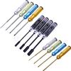 U-Angel-1988 RC Tools 4 pezzi set di cacciaviti esagonali placcatura in titanio temprato 1.5 2.0 2.5 3.0mm cacciavite per RC elicottero Barca Auto giocattoli
