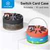 Hagibis Custodia Rotante Hagibis per Schede di Gioco con 10 Slot, Scatola Creativa per Conservazione Schede NS per Switch/Lite/OLED