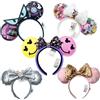 Disney Nuovo Disney Minnie Mouse Orecchio Fascia Festa di Festa Principessa Arco Hairband COSTUME Fascia Cosplay Peluche Per Adulti/Bambini Fascia Regalo