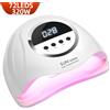 DianaBeauty Lampada per unghie a LED UV da 320W 72LED lampada per asciugatura con smalto Gel con rilevamento automatico 4 Timer asciuga unghie professionale strumenti per saloni di Manicure