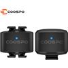 COOSPO BK9 Sensore di velocità/cadenza per bici Bluetooth5.0 ANT Monitoraggio bicicletta IP67 per computer da bici Rouvy/Zwift/Peloton/Wahoo/GPS
