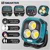 ESMARTER Potente torcia a LED Power Bank Torcia ricaricabile USB Forte adsorptio magnetico Torcia ad alta potenza Lanterna