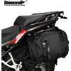 Rhinowalk Borsa laterale per moto Borsa per sedile posteriore impermeabile 10L 20L 30L Zaino multifunzione per modifica paraurti Pacchetto bagagli