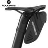 ROCKBROS Borsa da sella per bicicletta Capacità 0,6 litri Borsa da coda posteriore per bici impermeabile Può appendere fanali posteriori Borsa per bici da strada MTB Accessori per bici