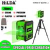 HILDA Misuratore di livello laser 2 linee Croce Livello verde Laser Livello orizzontale e verticale Livello laser autolivellante лазowo уровень