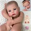 MRB 17 pollici Preemie Neonato Reborn Meadow Kit dipinto 3D Vene visibili Stampo per bambola con ciglia Più realistico Facile giocattolo fai da te