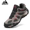 HIKEUP Scarpe da uomo Traspiranti antispruzzo Scarpe da trekking all'aperto Alpinismo Sport Uomo Caccia Trekking Sneaker
