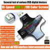 ATORCH Tester USB DC Tipo-C PD Voltmetro digitale Ampero Tensione Corrente Monitor Amperometro Rivelatore Accumulatori e caricabatterie di riserva Misuratore di capacità 8.0A