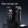 ENCHEN Blackstone rasoio rotante elettrico per uomo 3D Floating Blade lavabile Type-C USB ricaricabile barba da barba