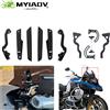 MYiAdv Per BMW R1250GS R1200GS GS 1250 1200 LC Adventure 2013-2023 Parabrezza Staffa Parabrezza Trim Striscia Supporto di Sollevamento Regolabile