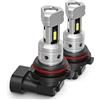 ASLENT 2X H8 H9 Led H11 9005 HB3 9006 HB4 H10 9145 H4 H7 H16 JP Auto LED fendinebbia lampadine 6000K bianco Auto fendinebbia luce di marcia diurna