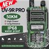 Baofeng UV-9R Pro IP68 Walkie Talkie Impermeabile a Doppia Banda VHF UHF a Lungo Raggio UV-9R Plus Radio Portatile Bidirezionale per Caccia